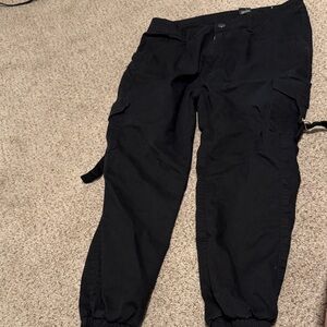 Black Cargo Pants